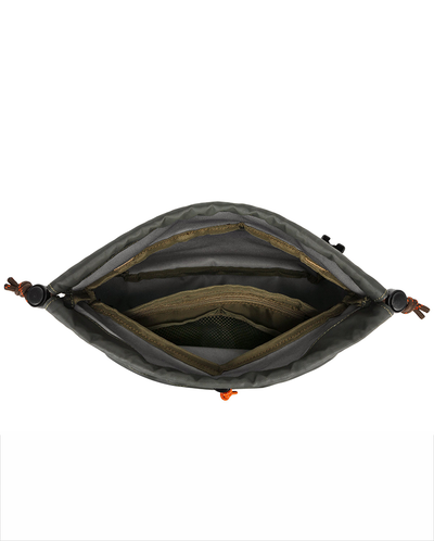 NIDDER ROLL TOP CROSSBODY BAG 6L - Dark Green