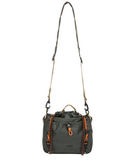 NIDDER ROLL TOP CROSSBODY BAG 6L - Dark Green