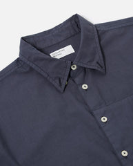 PATCHED LAZY DAY SHIRT - Navy