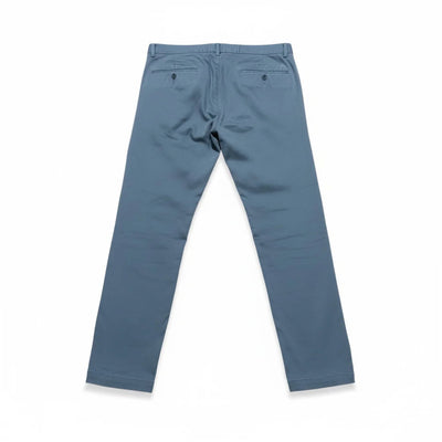 Regular Fit Clean Chino - Grey/Blue