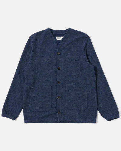 CARDIGAN - NAVY MAIORCA JERSEY