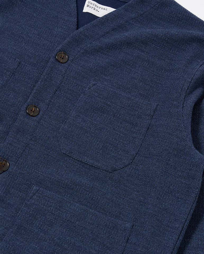 CARDIGAN - NAVY MAIORCA JERSEY