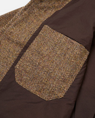 HARRIS Tweed BAKERS JACKET - SAND/BROWN