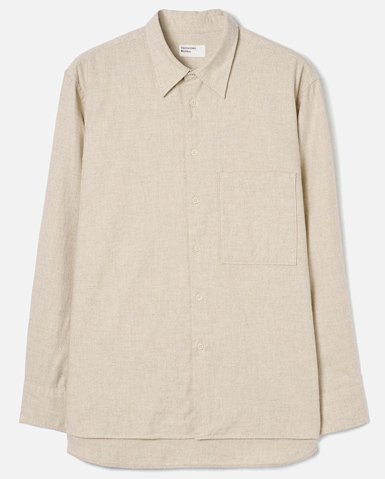 Square Pocket Shirt - Ecru