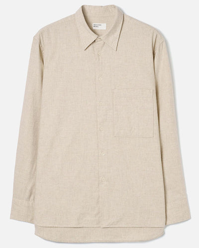 Square Pocket Shirt - Ecru