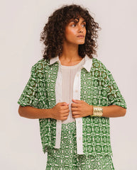 Flavia Goya Blouse - Green