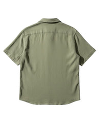 Summer Seersucker Shirt - Sage