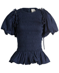 Becca Multi Way Blouse - Navy