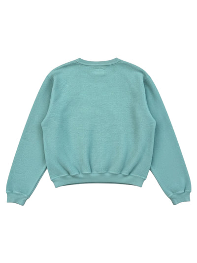 Hina Reverse Crew Neck Sweat - Sagebrush Green