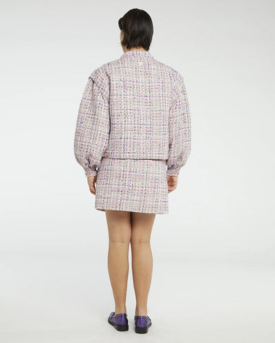 Carter Tweed jacket Bubblegum Cream