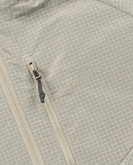 ARKLE ZIP RIPSTOP JACKET - Stone