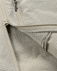 ARKLE ZIP RIPSTOP JACKET - Stone