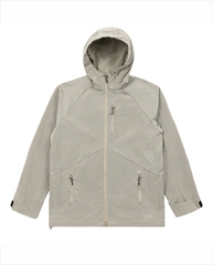 ARKLE ZIP RIPSTOP JACKET - Stone