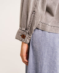 Sierra Chambray Jacket - Washed Black