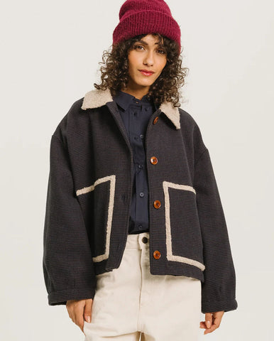 Nell Wool Jacket - Beige