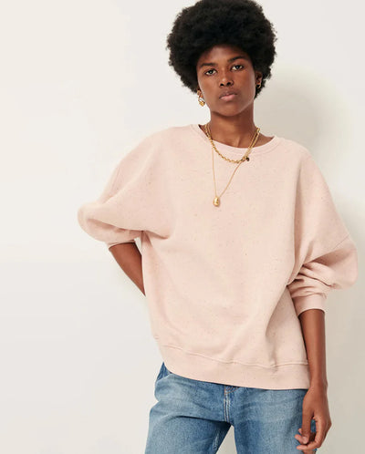 Chebbi Speckle Oversize Sweatshirt Ballerina