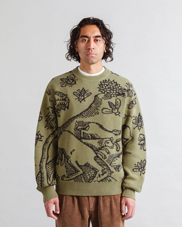 PLAGUE KNIT - GREEN