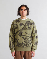 PLAGUE KNIT - GREEN