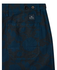 Patch Pocket Shorts - Blue