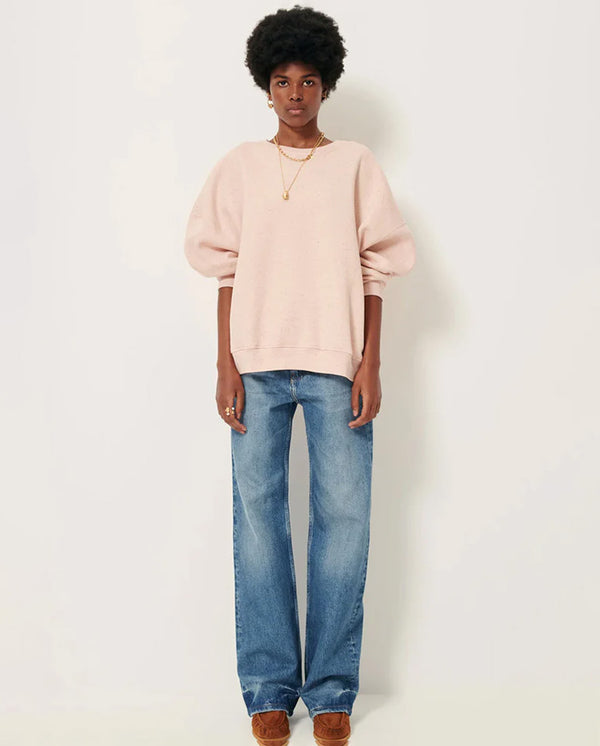 Chebbi Speckle Oversize Sweatshirt Ballerina