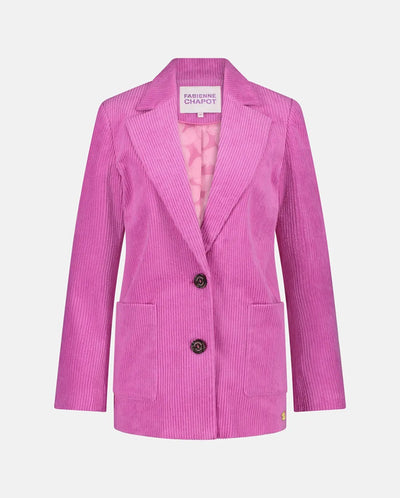 Leonard Cord Blazer Bubblegum Pink
