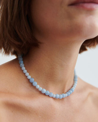 Blue Sky Necklace Silver