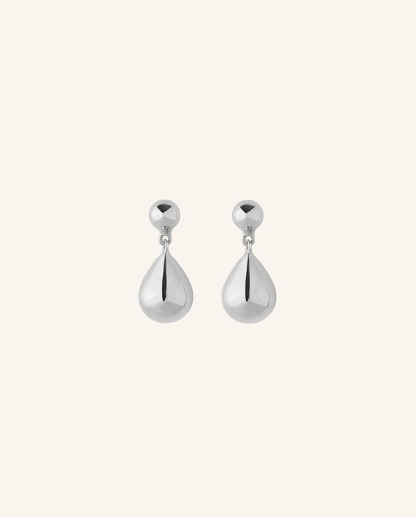 Driplet Earrings SILVER