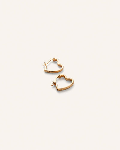 Small Affection Hoops - Gold