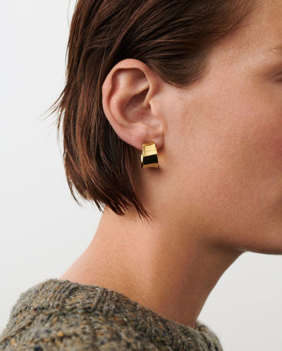 Reflection Hoops - Gold