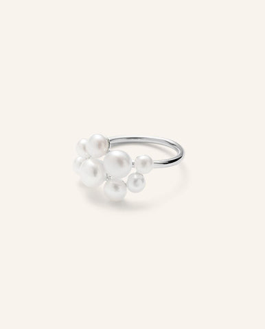 Reflection Hoops - Silver
