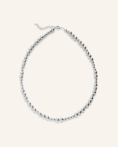 Reflection Hoops - Silver
