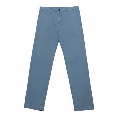 Regular Fit Clean Chino - Grey/Blue