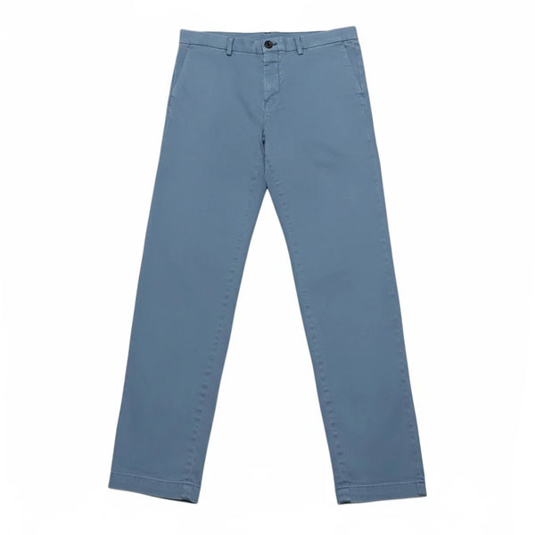 Regular Fit Clean Chino - Grey/Blue