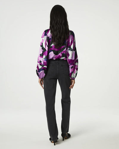 Hollie Printed Blouse Bubblegum Mist
