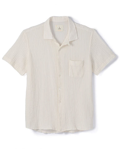 Contrast Sleeve Tee Faded Orange