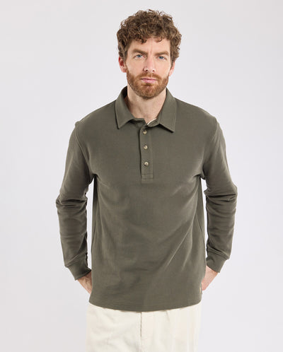 TEXTURED POLO - Chimera