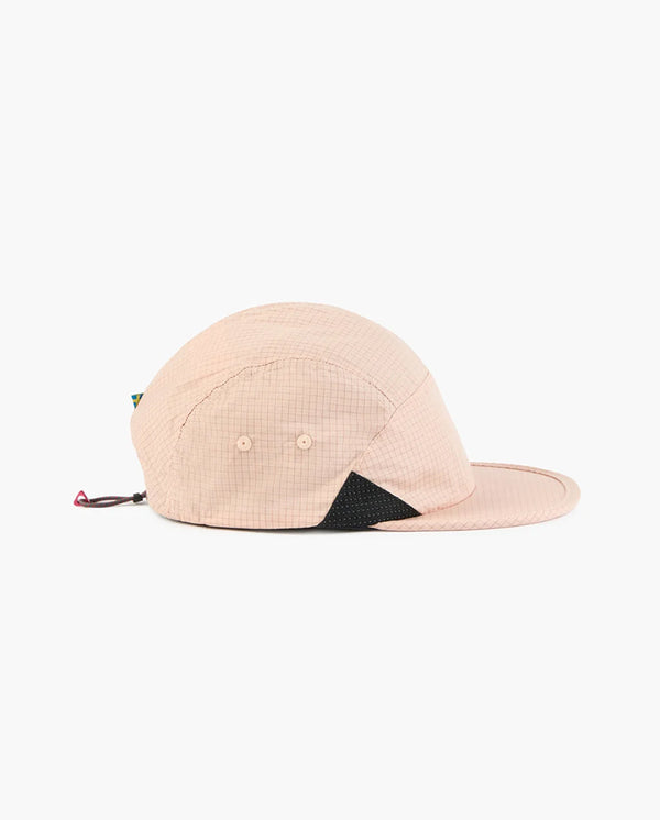Ansur Five Panel Cap - Mahogany Rose