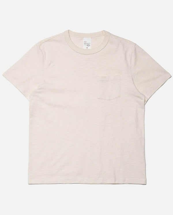 Roy Heavy Slub Tee - Ecru