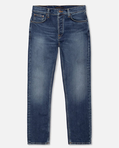 Regular Tapered Kurabo Red Selvage Denim - Blue Dark Used