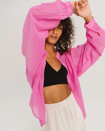 Gladis Cielo Blouse - Rose