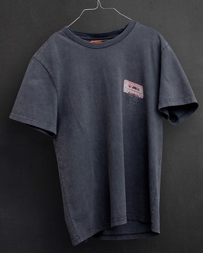 Roy Salty Tracks Tee - Anthracite