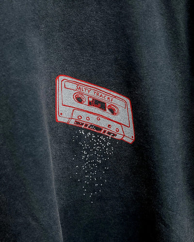 Roy Salty Tracks Tee - Anthracite