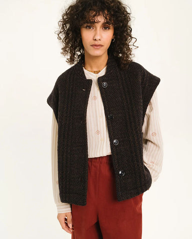 Nell Wool Jacket - Beige