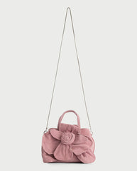 Orchidee Suede Bag - Pink