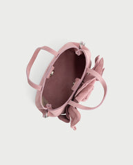 Orchidee Suede Bag - Pink