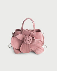 Orchidee Suede Bag - Pink