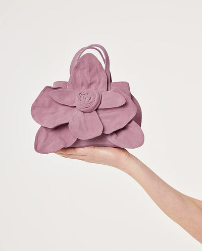 Orchidee Suede Bag - Pink