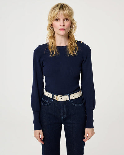 Cut it Out heart Belt - Cream
