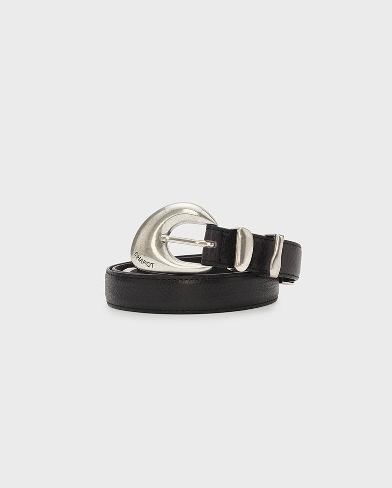 Precious Pebble Belt - Black