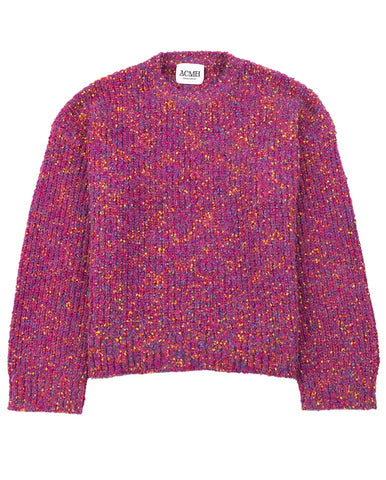 Jonas crewneck jumper - aqua blue